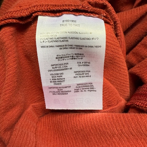 Volcom Women's Oh My Cord Wide Leg Crop Jumpsuit SIZE S (4/6) - Picture 6 of 9